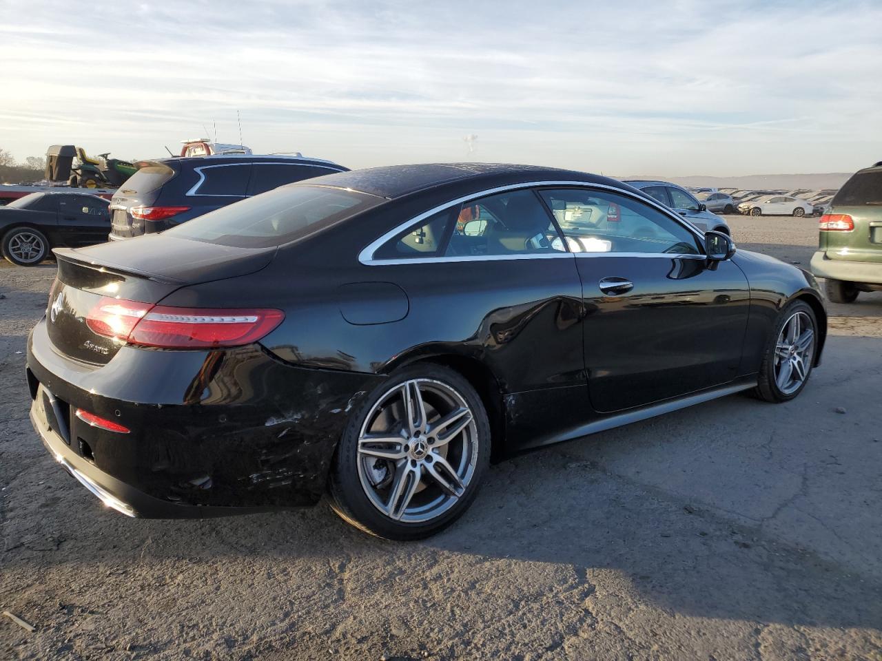 2018 Mercedes-Benz E-klasse VIN WDD1J6GB3JF022042 Copart auction photo, rear end damage thumbnail 3