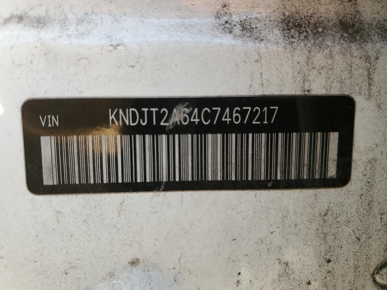 2012 KIA Soul VIN KNDJT2A64C7467217 Copart auction photo, front end / minor dent/scratches damage thumbnail 13