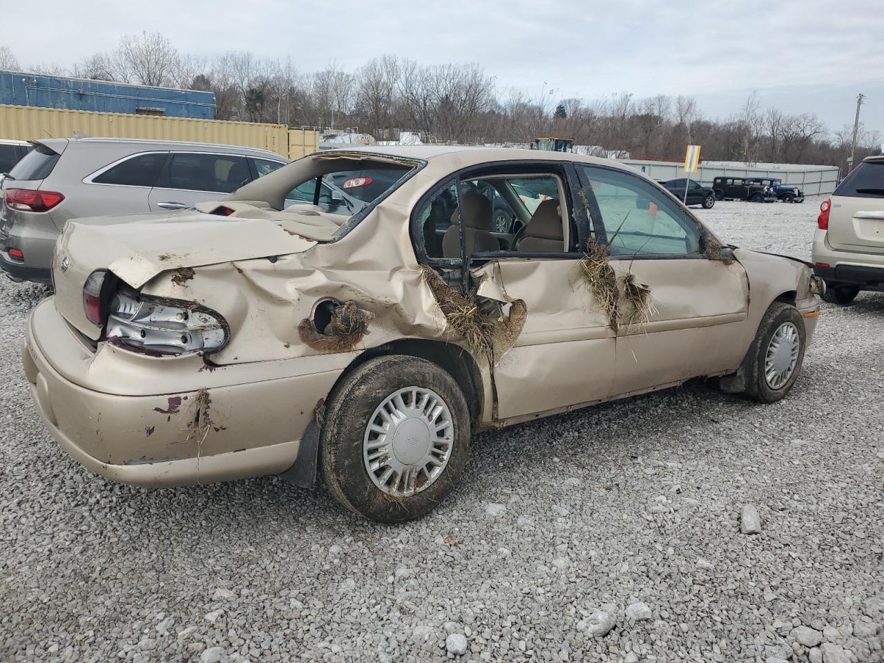 2001 Chevrolet Malibu VIN 1G1ND52J71M683296 Copart auction photo, rear end / side damage thumbnail 3