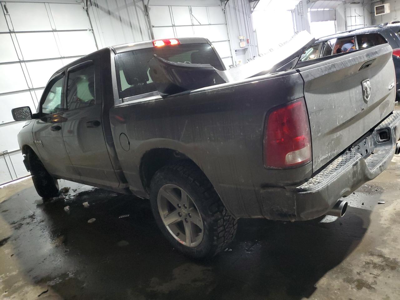 2018 RAM 1500 VIN 3C6RR7KT3JG123406 Copart auction photo, front end / side damage thumbnail 2