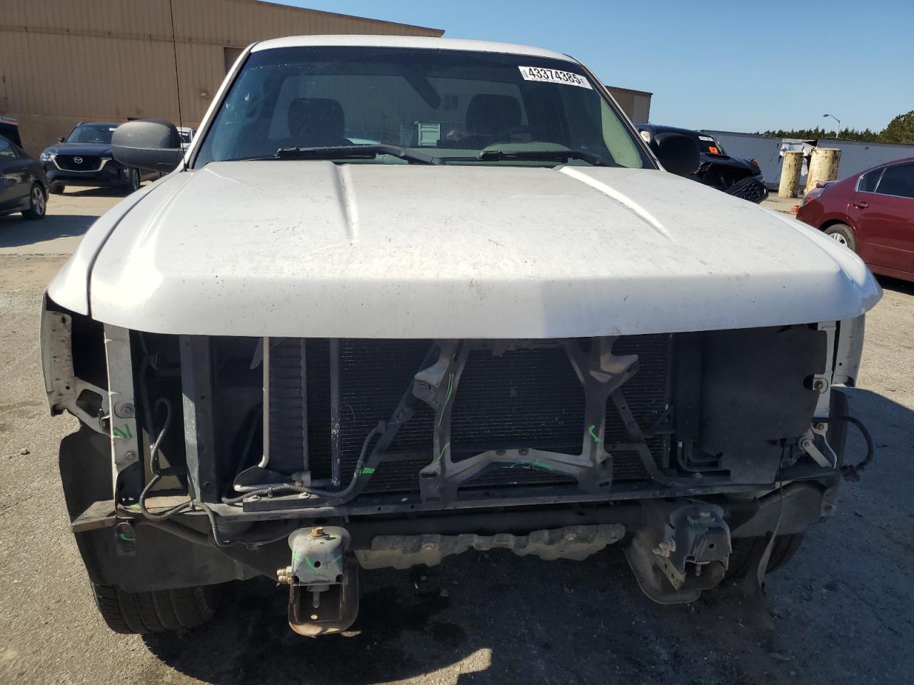 2013 Chevrolet Silverado VIN 1GCNCPEX0DZ182778 Copart auction photo, front end damage thumbnail 5