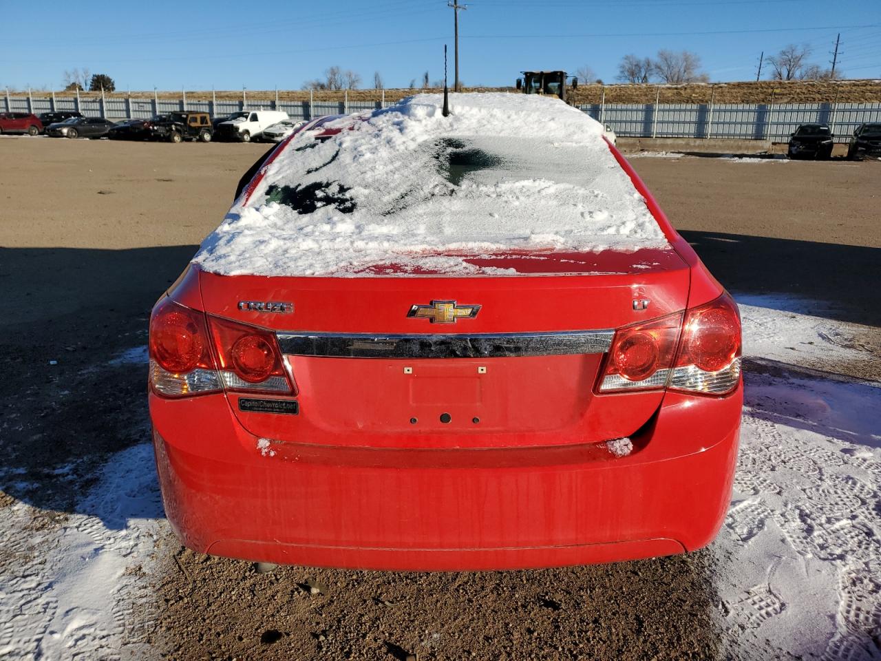 2014 Chevrolet Cruze VIN 1G1PC5SB6E7182358 Copart auction photo, front end / rear end damage thumbnail 6