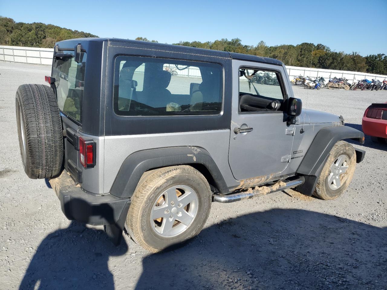 2015 Jeep Wrangler VIN 1C4AJWAG5FL534425 Copart auction photo, water/flood damage thumbnail 3