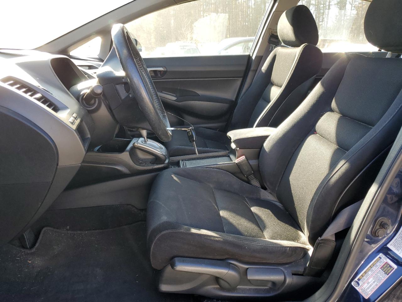 2009 Honda Civic VIN 2HGFA16699H546153 Copart auction photo, undercarriage / front end damage thumbnail 7