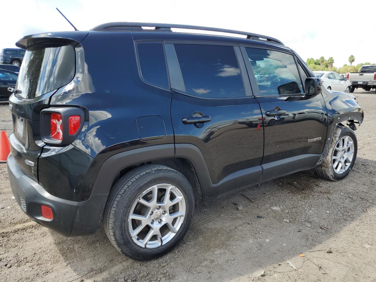 2019 Jeep Renegade VIN ZACNJAAB0KPK19348 Copart auction photo, front end damage thumbnail 3