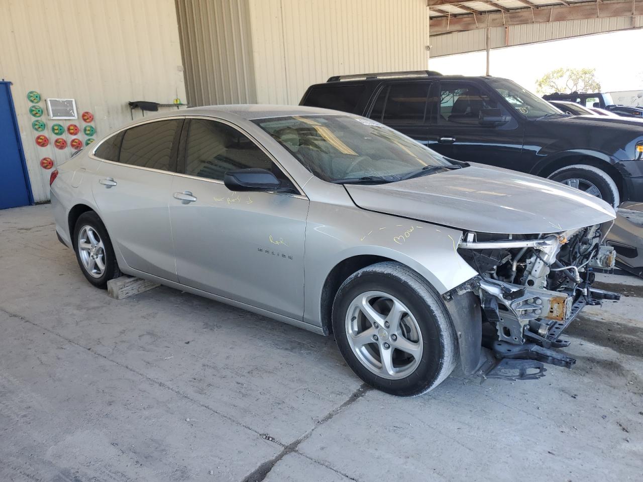2018 Chevrolet Malibu VIN 1G1ZB5ST0JF101360 Copart auction photo, front end damage thumbnail 4