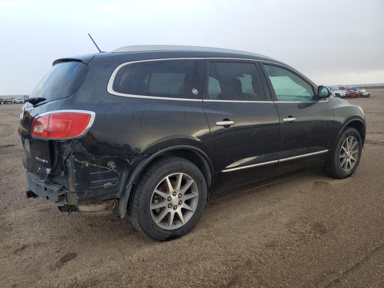 2014 Buick Enclave VIN 5GAKRBKD0EJ272674 Copart auction photo, all over damage thumbnail 3