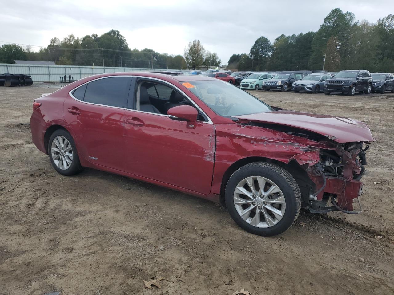 2015 Lexus ES VIN JTHBW1GG4F2099188 Copart auction photo, all over damage thumbnail 4