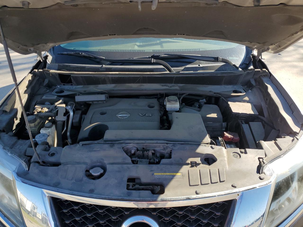 2014 Nissan Pathfinder VIN 5N1AR2MN2EC682196 Copart auction photo, side / minor dent/scratches damage thumbnail 12