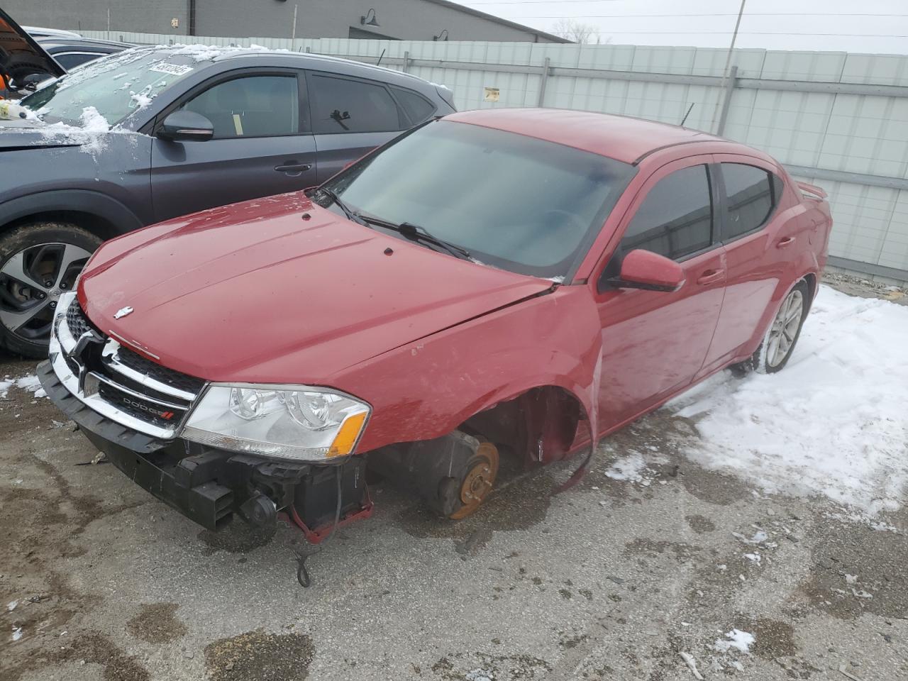 2012 Dodge Avenger VIN 1C3CDZEG1CN116654 - Copart auction photo