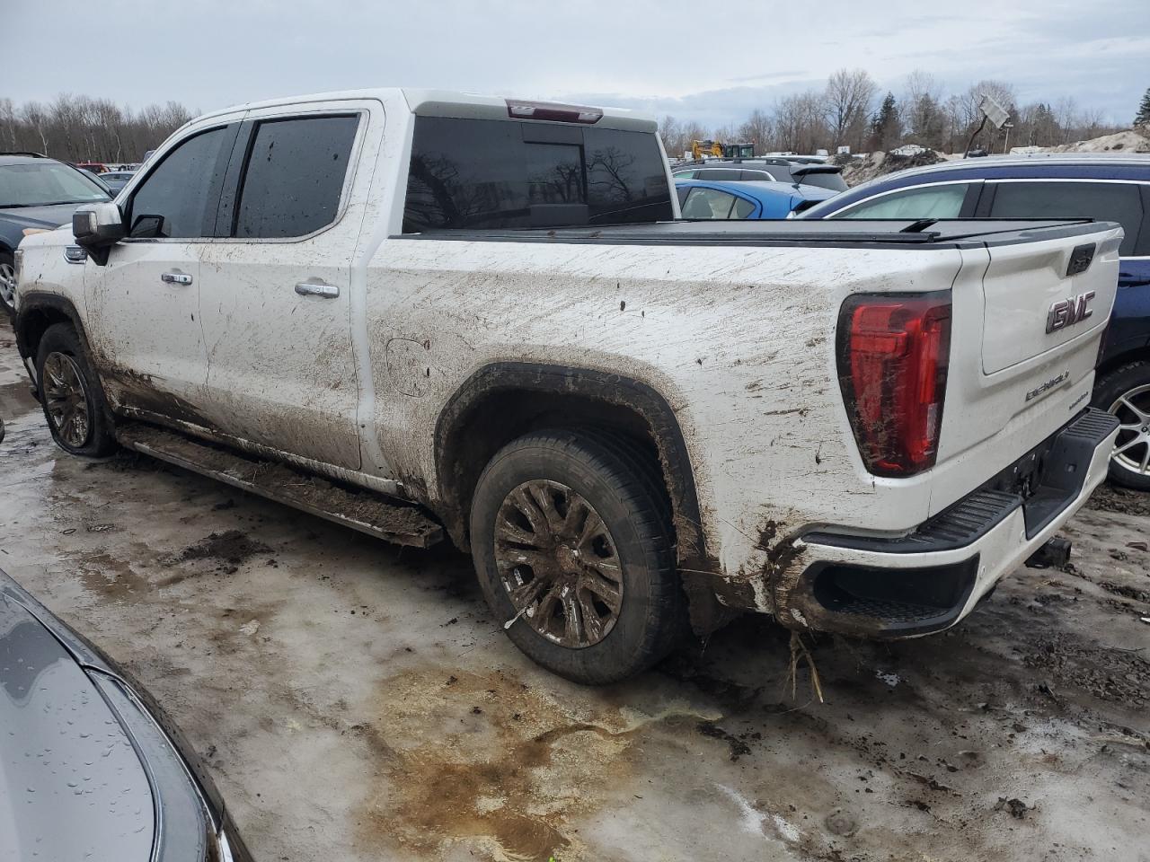 2019 GMC Sierra VIN 3GTU9FED4KG196013 Copart auction photo, front end damage thumbnail 2