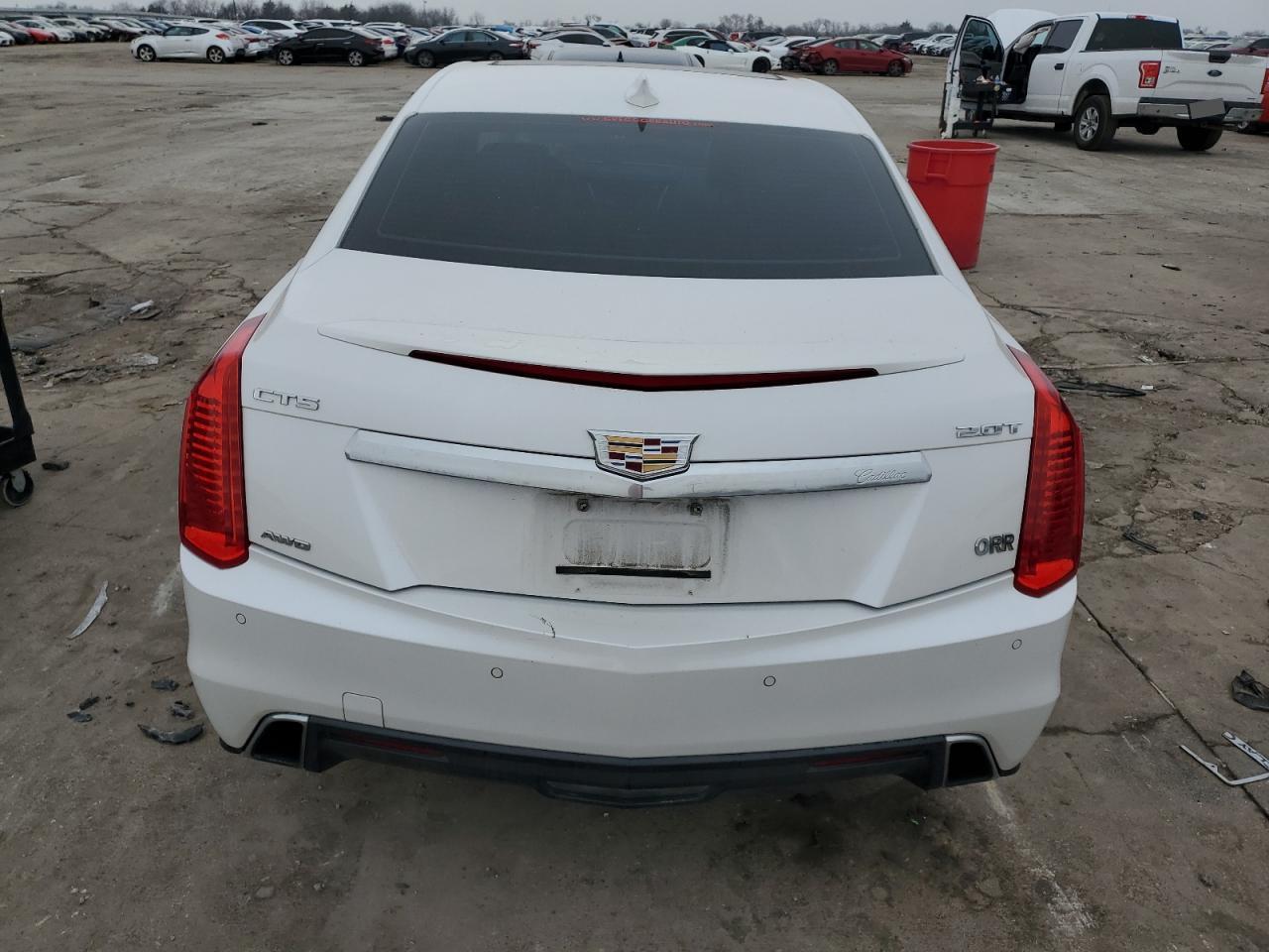 2018 Cadillac CTS VIN 1G6AX5SX7J0174126 Copart auction photo, front end damage thumbnail 6