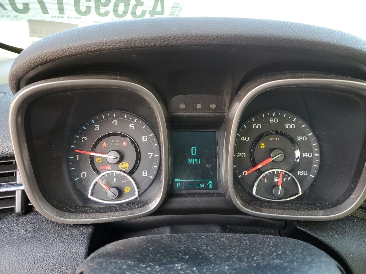 2013 Chevrolet Malibu VIN 1G11B5SA4DF296153 Copart auction photo, side / front end damage thumbnail 9