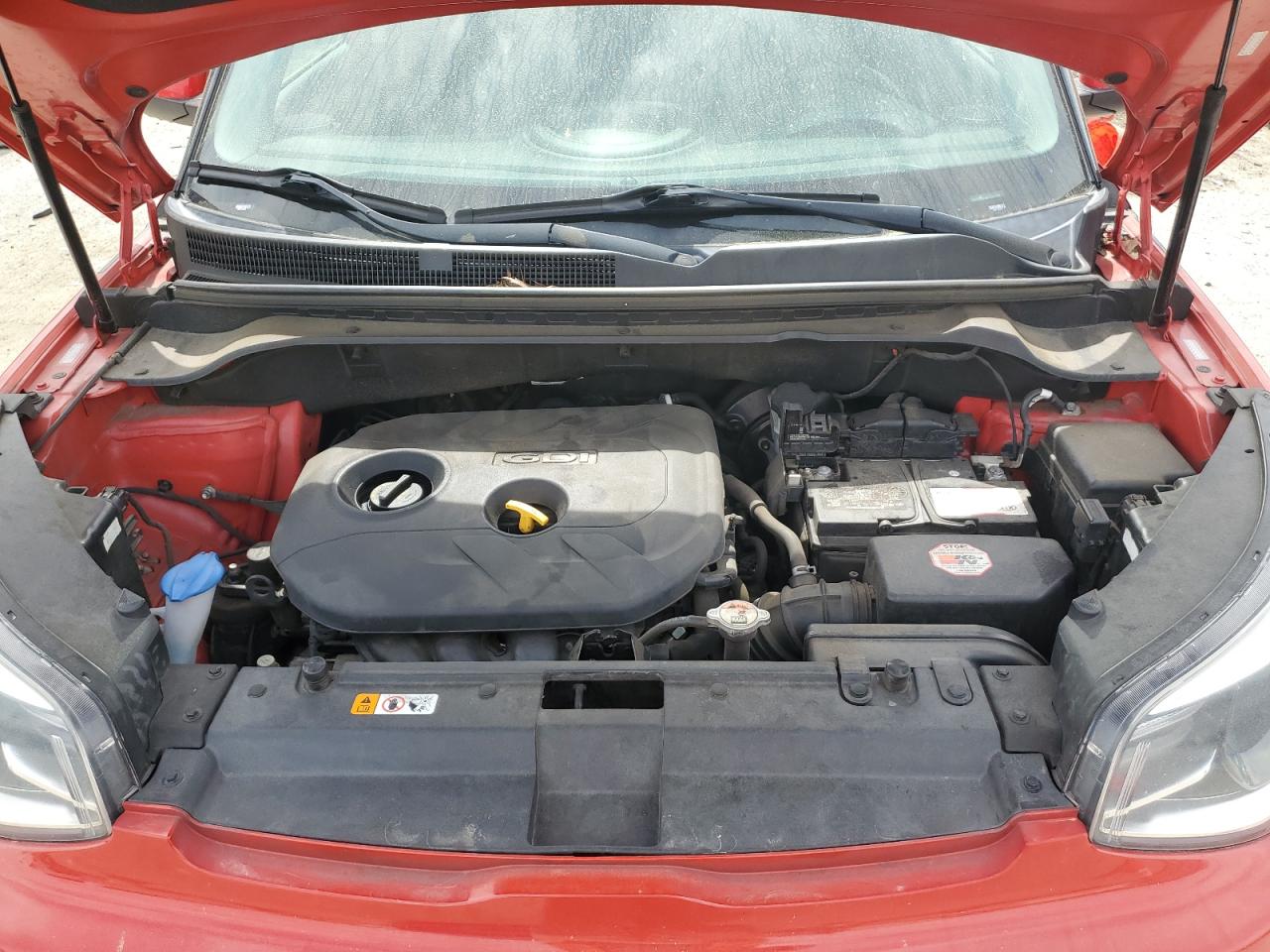 2018 KIA Soul VIN KNDJP3A57J7577306 Copart auction photo, mechanical damage thumbnail 12