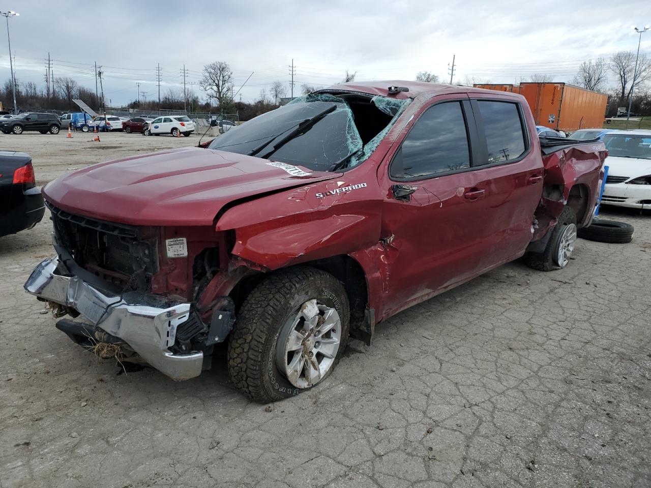 2019 Chevrolet Silverado VIN 3GCUYDED0KG125950 - Copart auction photo