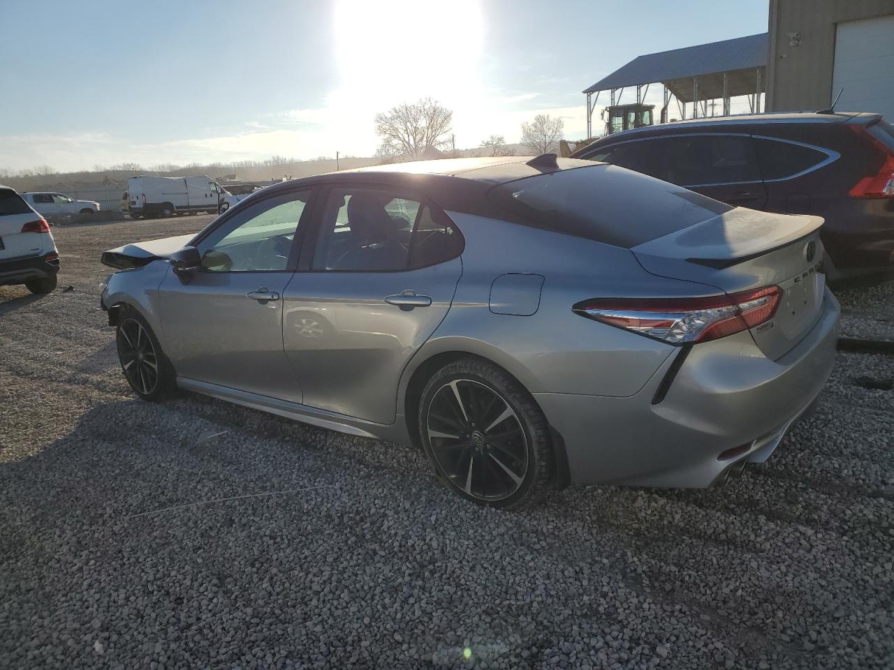 2020 Toyota Camry VIN 4T1K61AK2LU401104 Copart auction photo, front end damage thumbnail 2