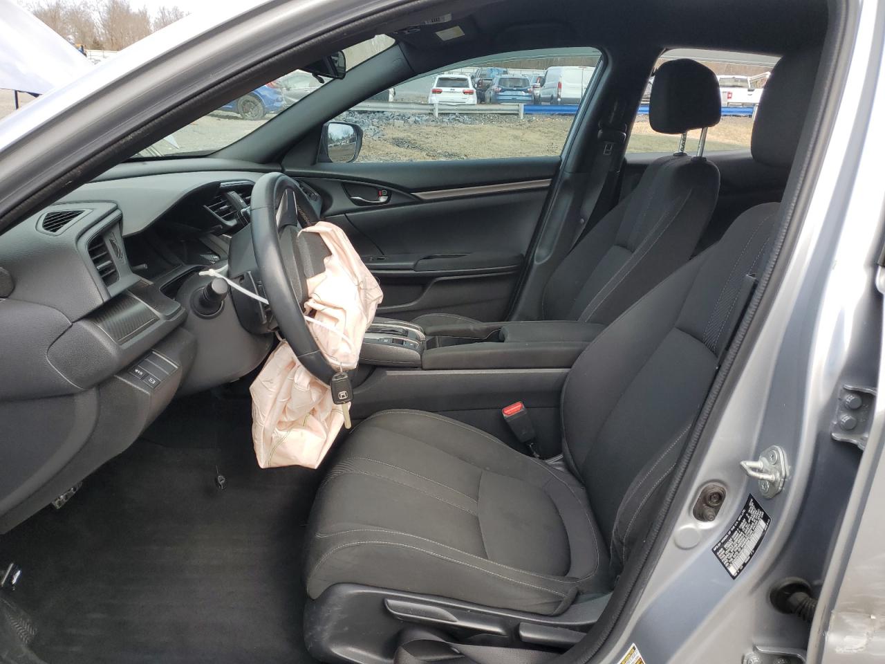 2017 Honda Civic VIN SHHFK7H43HU403986 Copart auction photo, side / front end damage thumbnail 7