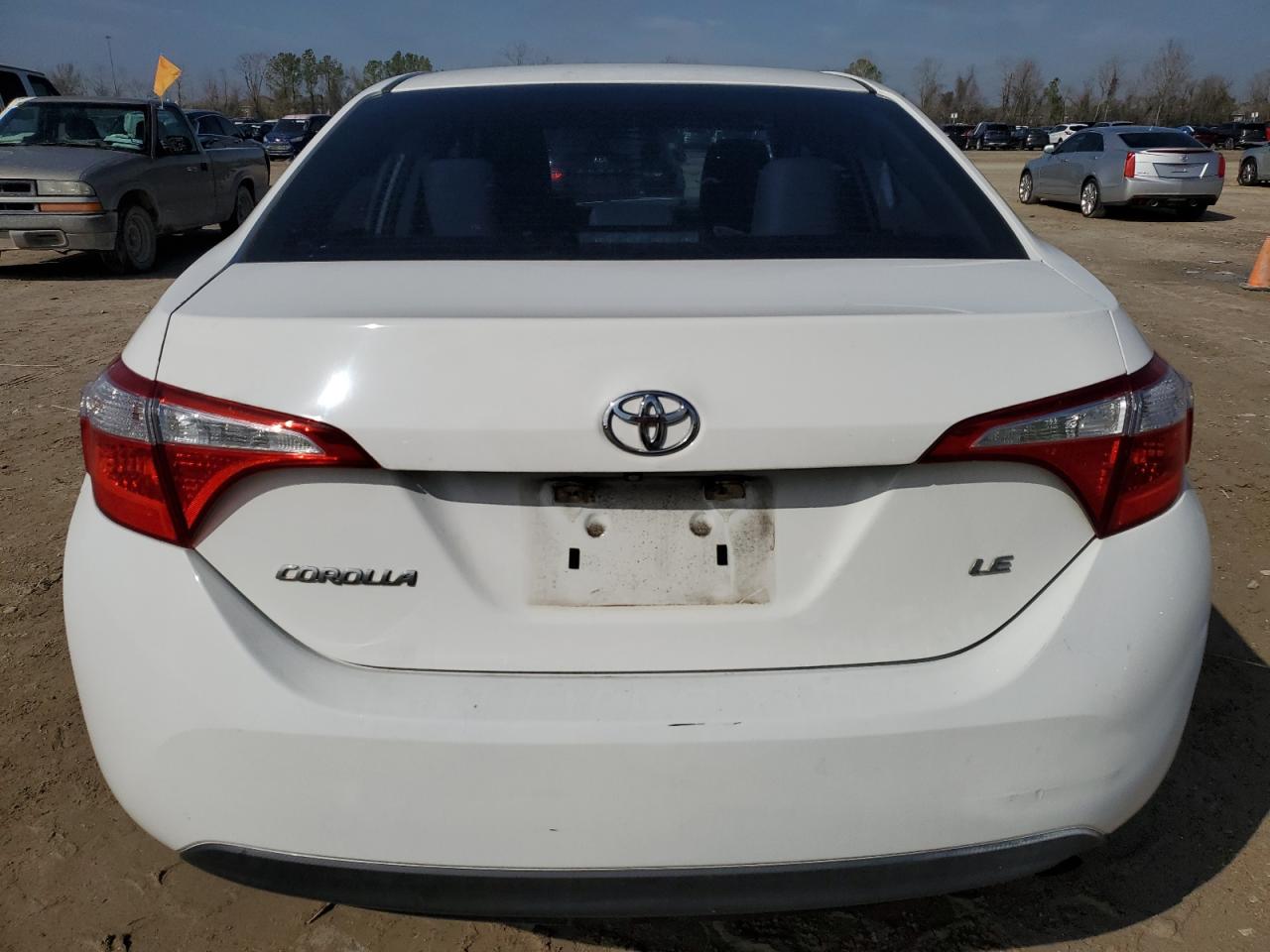 2016 Toyota Corolla VIN 5YFBURHE7GP531262 Copart auction photo, front end / side damage thumbnail 6