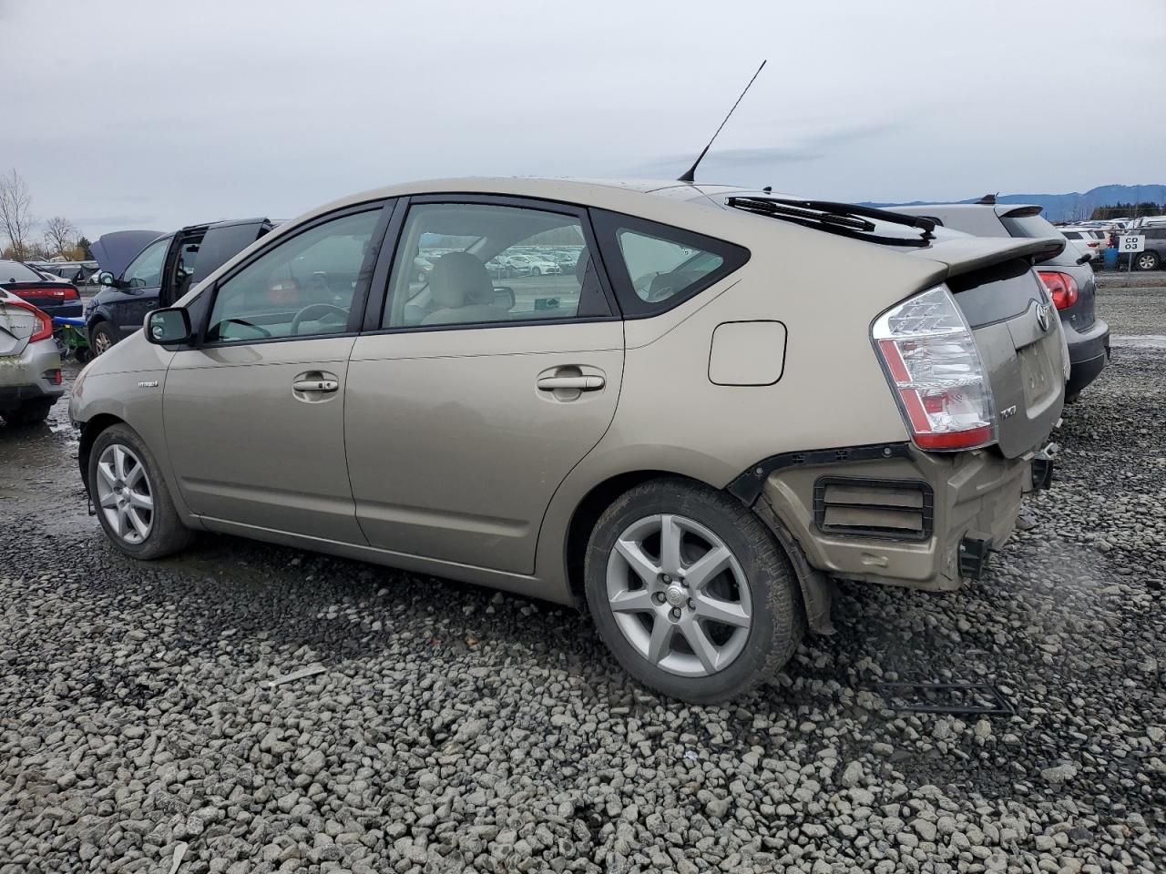 2008 Toyota Prius VIN JTDKB20U487761246 Copart auction photo, rear end / front end damage thumbnail 2
