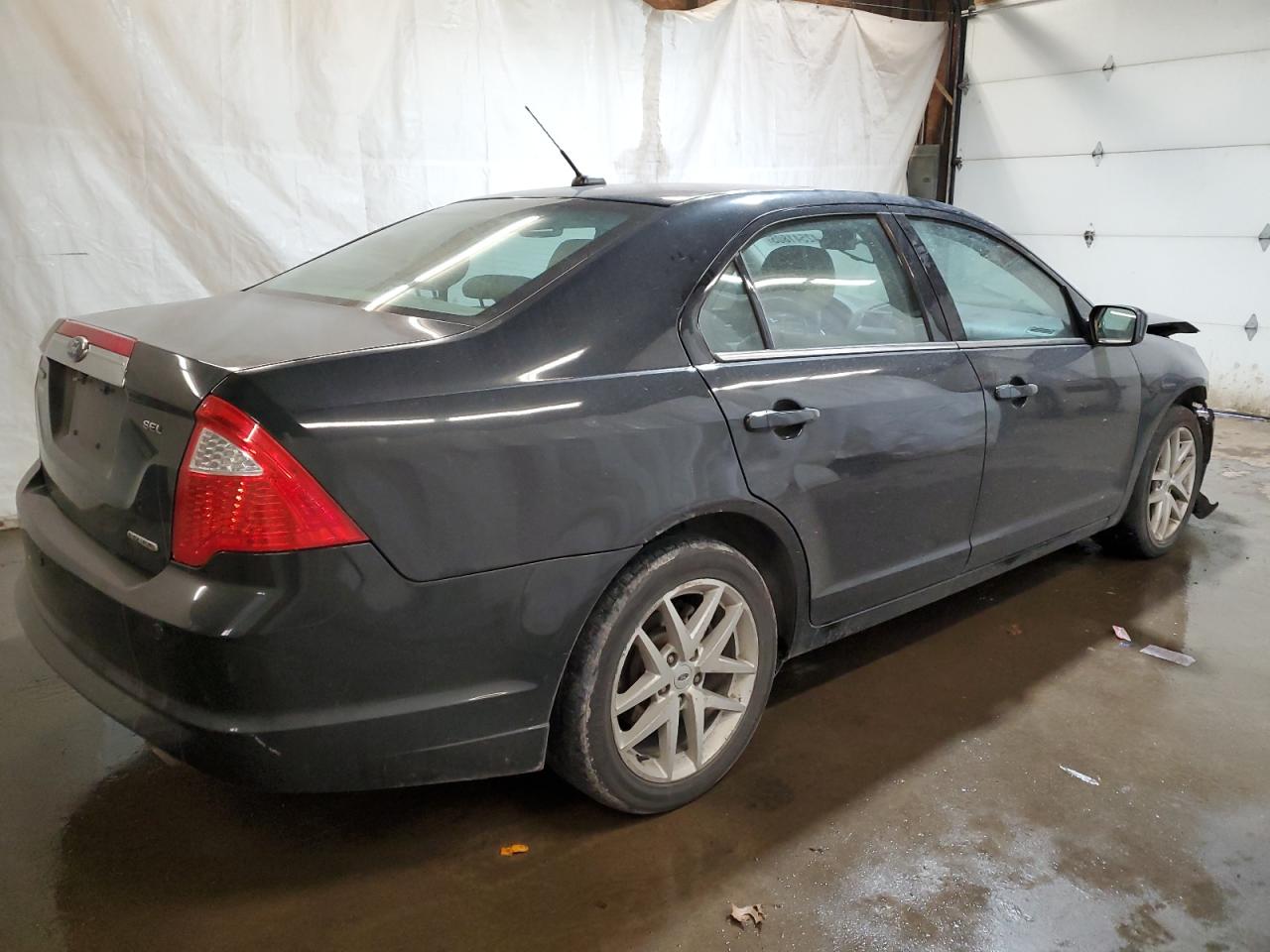 2011 Ford Fusion VIN 3FAHP0JG2BR283696 Copart auction photo, front end / side damage thumbnail 3