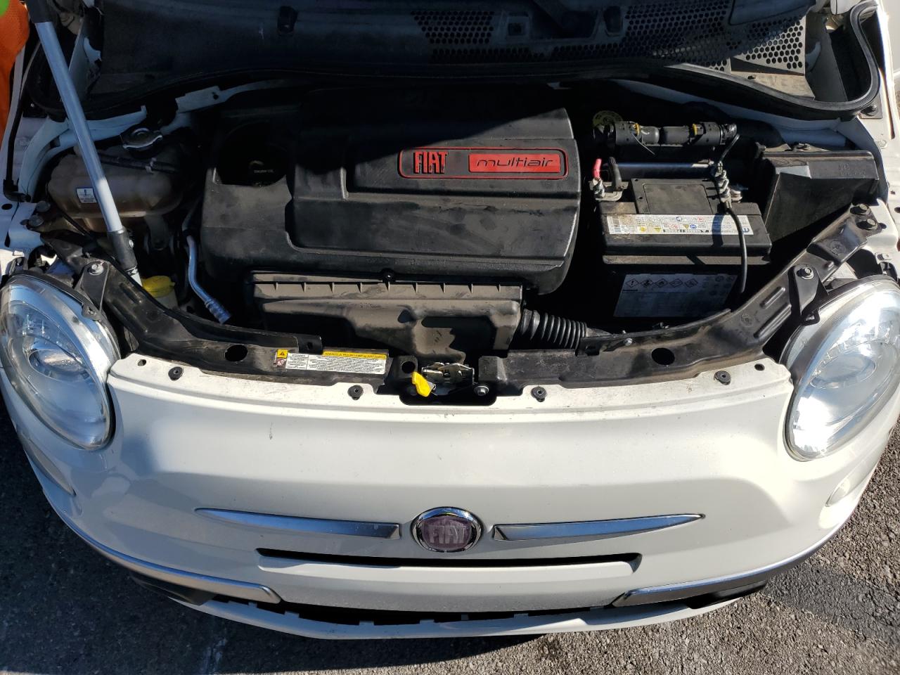 2012 Fiat 500 VIN 3C3CFFER2CT237347 Copart auction photo, vandalism / mechanical damage thumbnail 12
