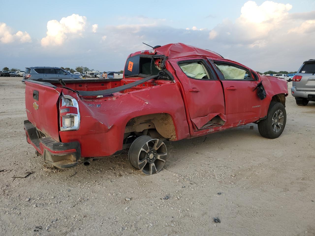 2017 Chevrolet Colorado VIN 1GCGSDEN0H1230101 Copart auction photo, all over damage thumbnail 3