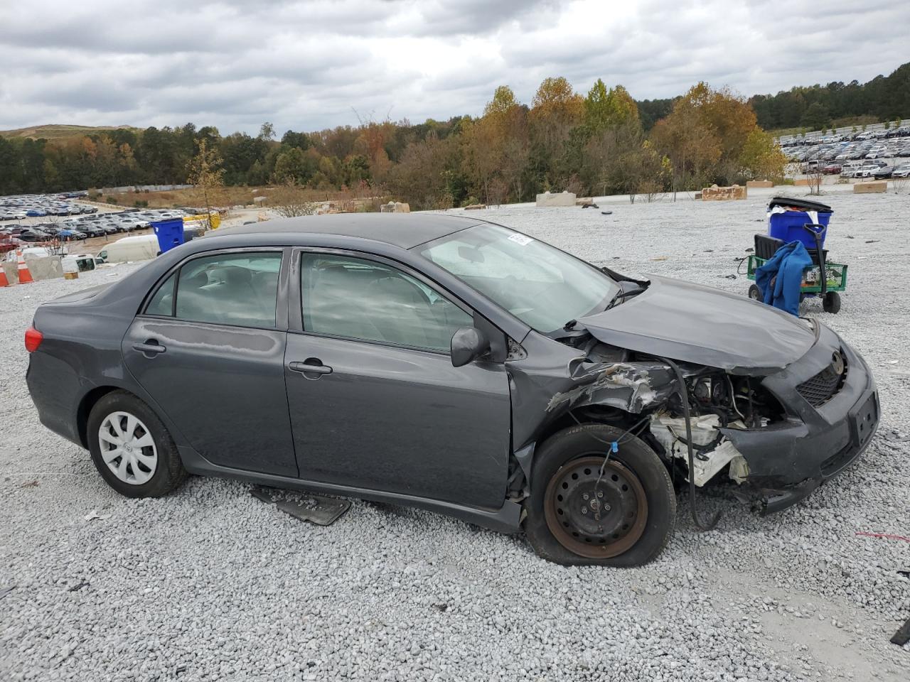 2010 Toyota Corolla VIN 1NXBU4EE3AZ367375 Copart auction photo, front end damage thumbnail 4