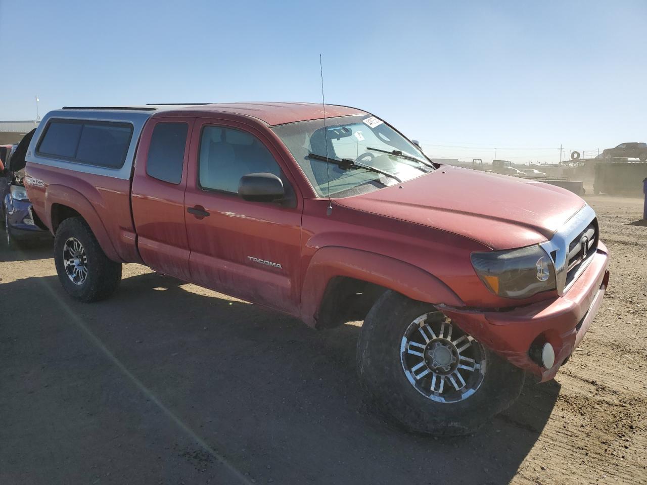 2006 Toyota Tacoma VIN 5TEUU42N86Z306457 Copart auction photo, undercarriage / front end damage thumbnail 4