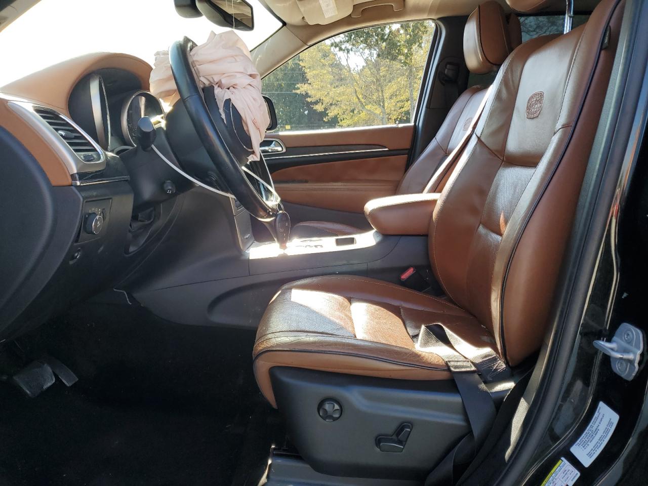 2012 Jeep Grand Cherokee VIN 1C4RJECT5CC330209 Copart auction photo, front end damage thumbnail 7