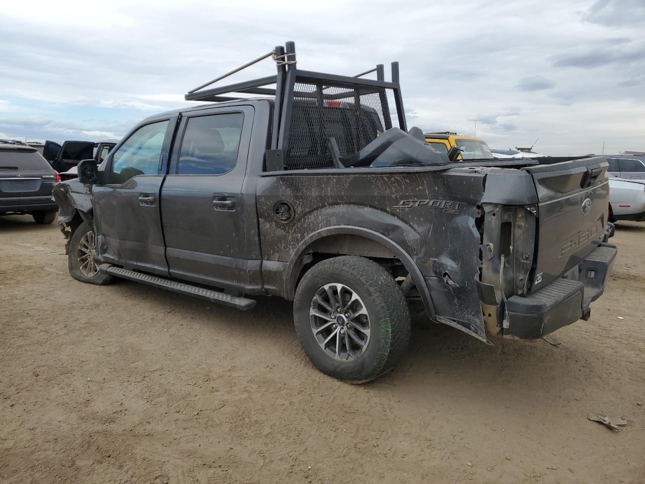 2019 Ford F-150 VIN 1FTEW1EP5KKF27992 Copart auction photo, all over damage thumbnail 2