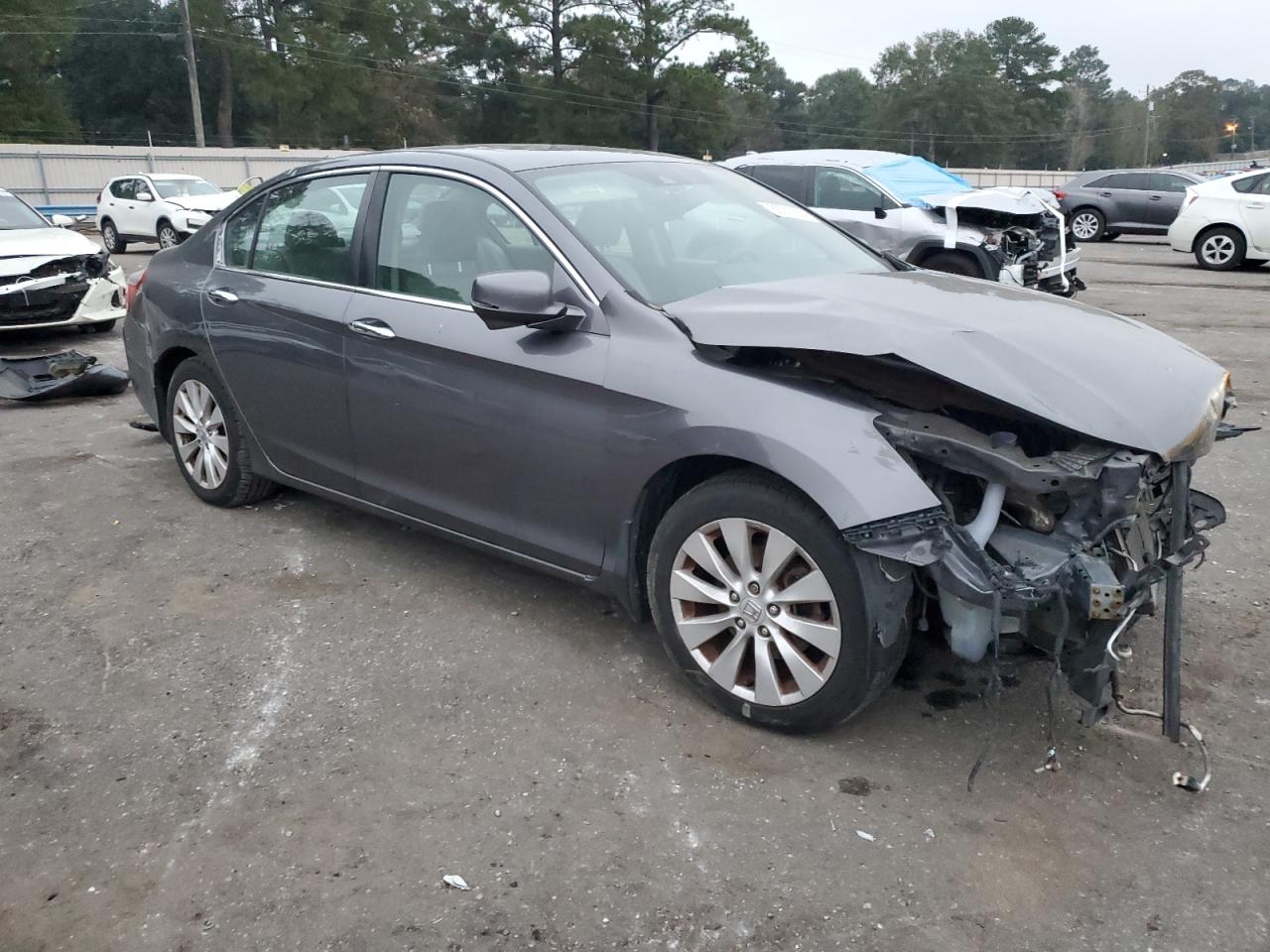 2015 Honda Accord VIN 1HGCR2F8XFA213585 Copart auction photo, front end damage thumbnail 4
