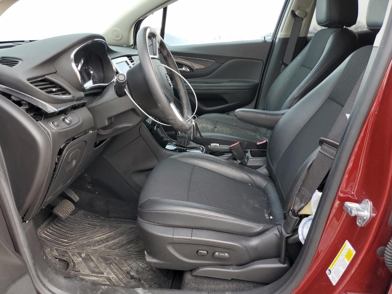 2022 Buick Encore VIN KL4CJESM9NB554389 Copart auction photo, rear end / side damage thumbnail 7