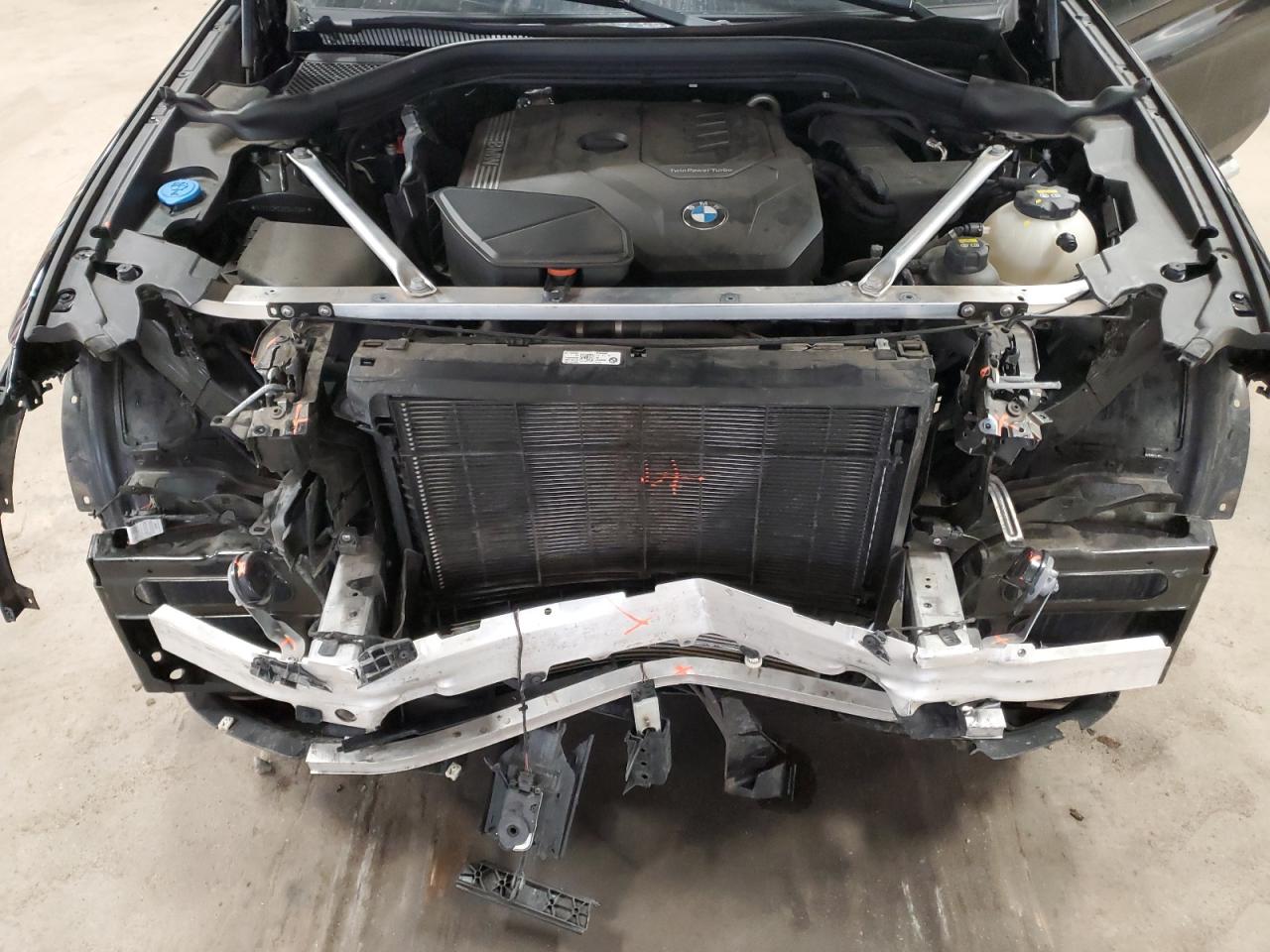2022 BMW X3 VIN 5UX53DP03N9K40980 Copart auction photo, front end damage thumbnail 13