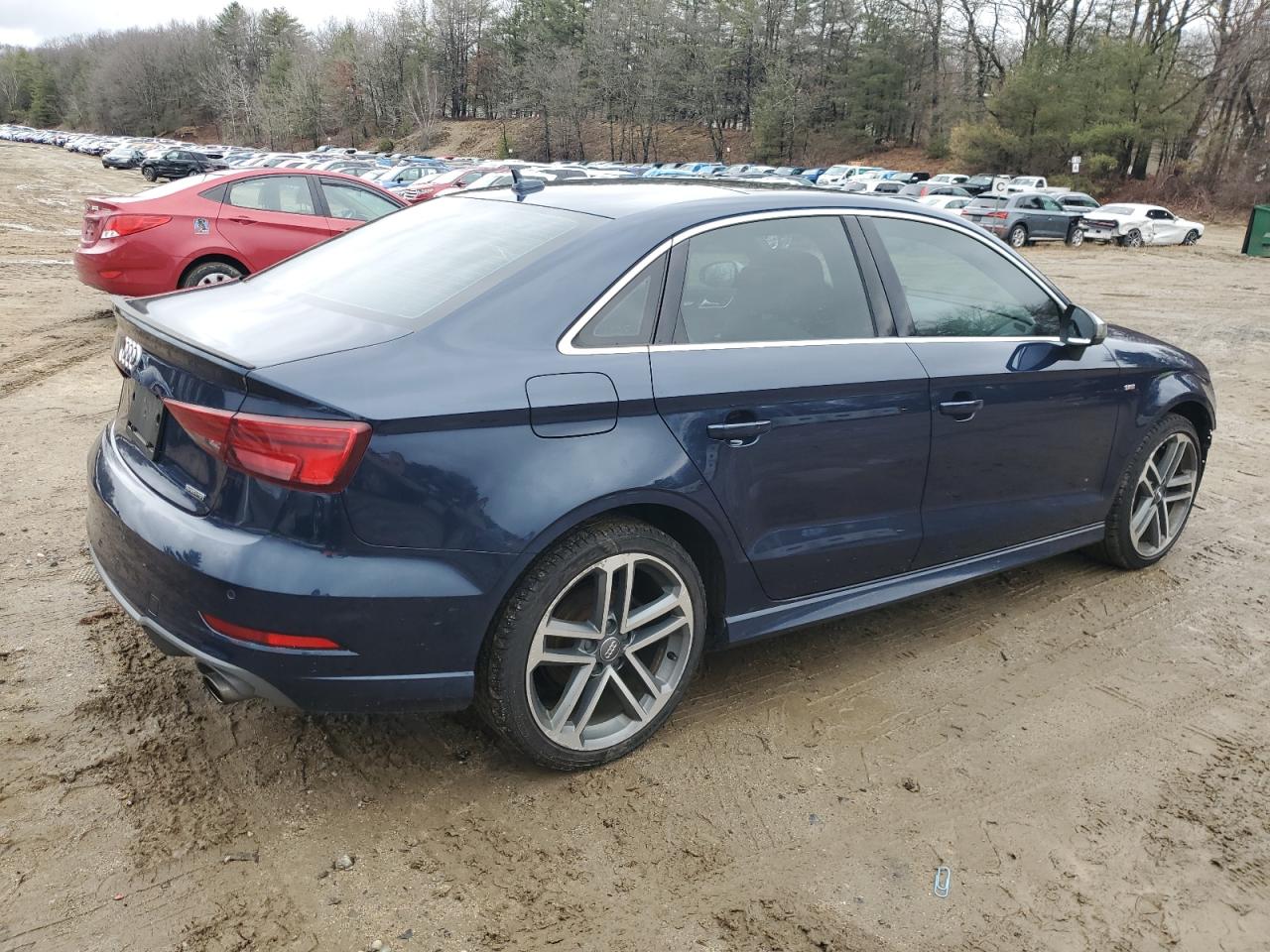 2017 Audi A3 VIN WAUJ8GFF4H1030929 Copart auction photo, front end / minor dent/scratches damage thumbnail 3
