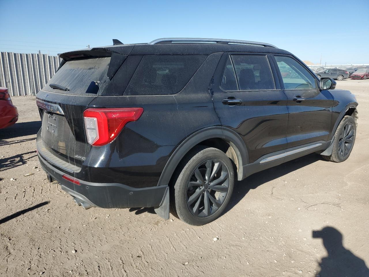 2021 Ford Explorer VIN 1FM5K8HC1MGB21836 Copart auction photo, front end damage thumbnail 3