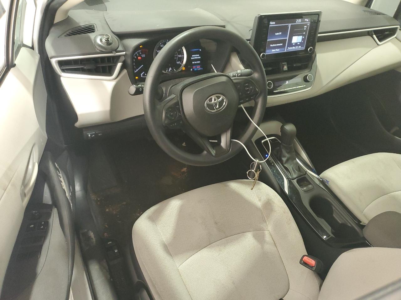 2022 Toyota Corolla VIN 5YFEPMAE9NP303388 Copart auction photo, front end damage thumbnail 8
