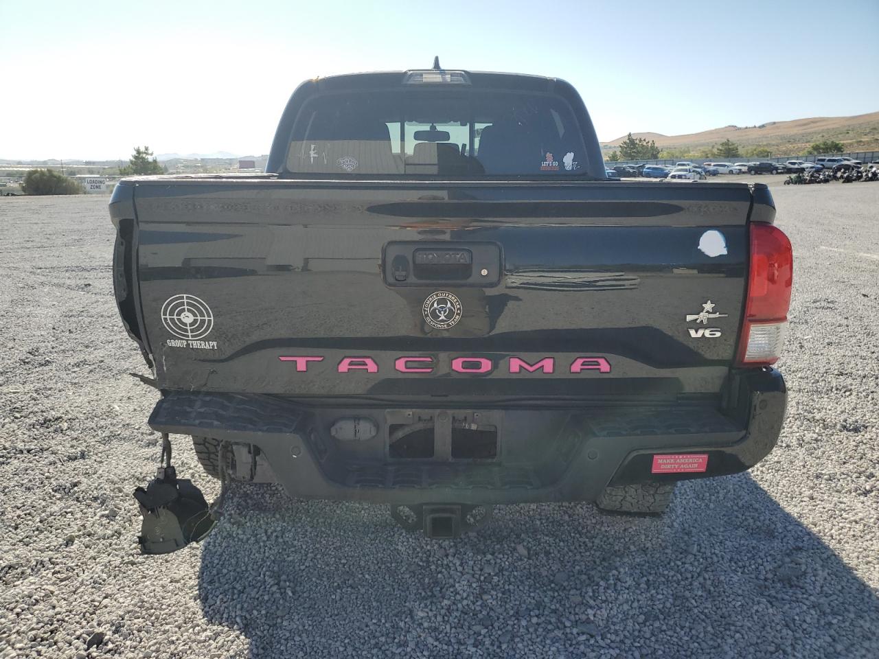 2017 Toyota Tacoma VIN 3TMCZ5AN5HM095559 Copart auction photo, all over damage thumbnail 6