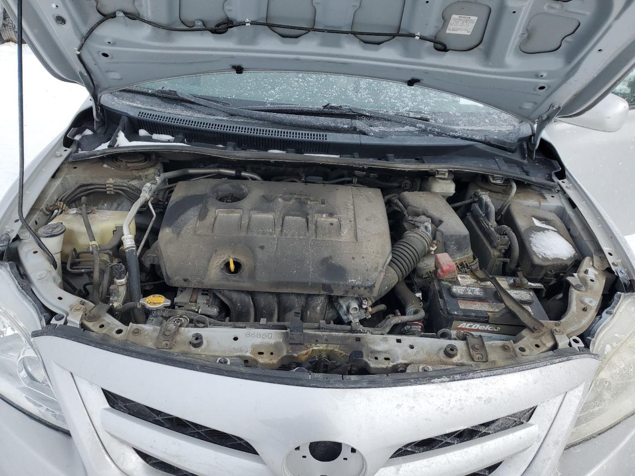 2013 Toyota Corolla VIN 2T1BU4EE3DC944749 Copart auction photo, rear end damage thumbnail 11