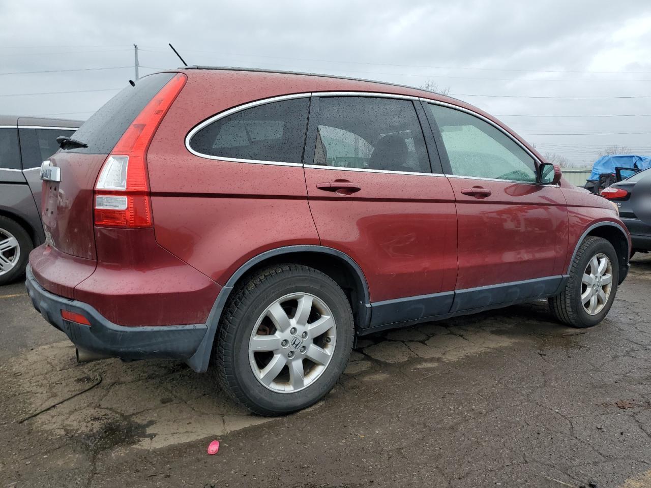 2008 Honda CR-V VIN JHLRE48728C040210 Copart auction photo, front end damage thumbnail 3