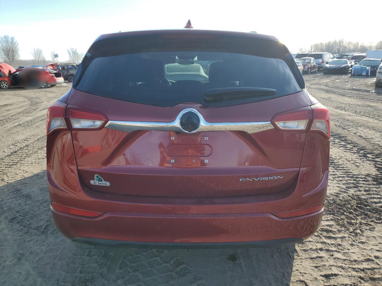 2019 Buick Envision VIN LRBFXCSA0KD058021 Copart auction photo, side / front end damage thumbnail 6