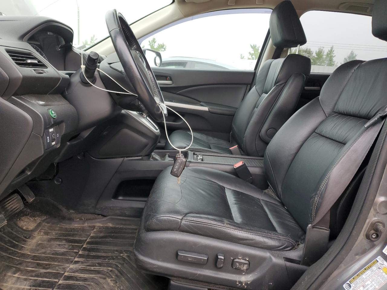 2014 Honda CR-V VIN 2HKRM4H70EH108195 Copart auction photo, front end / undercarriage damage thumbnail 7