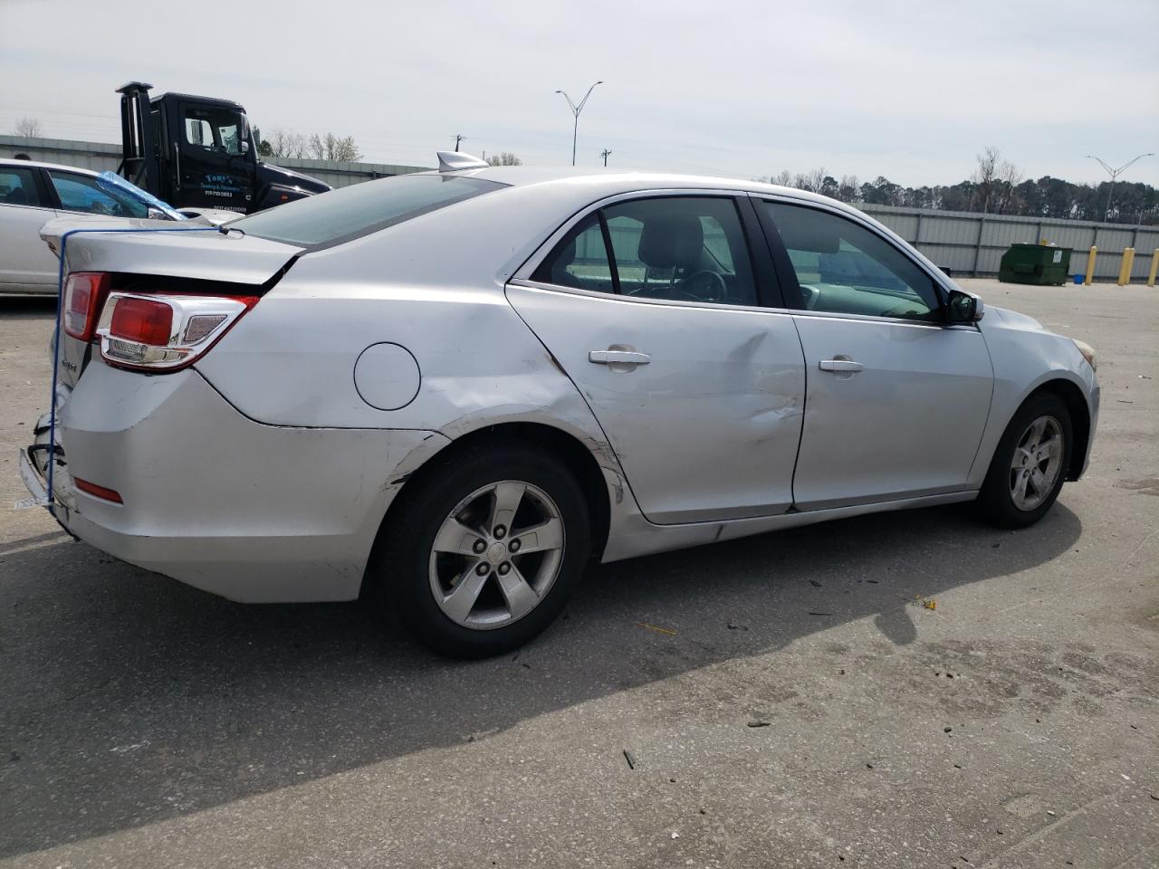 2016 Chevrolet Malibu VIN 1G11C5SAXGF144721 Copart auction photo, rear end / side damage thumbnail 3