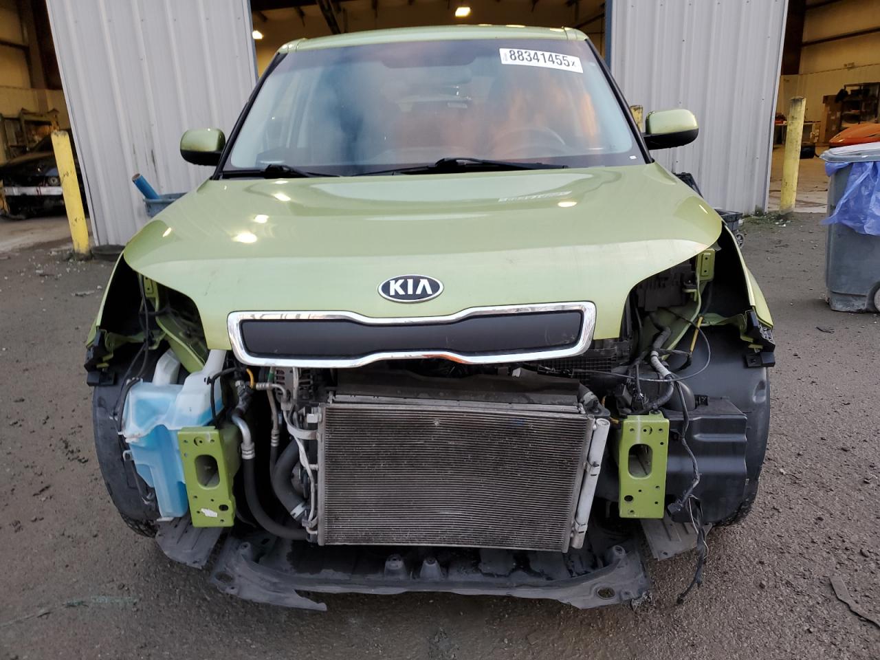 2015 KIA Soul VIN KNDJN2A22F7754258 Copart auction photo, front end damage thumbnail 5