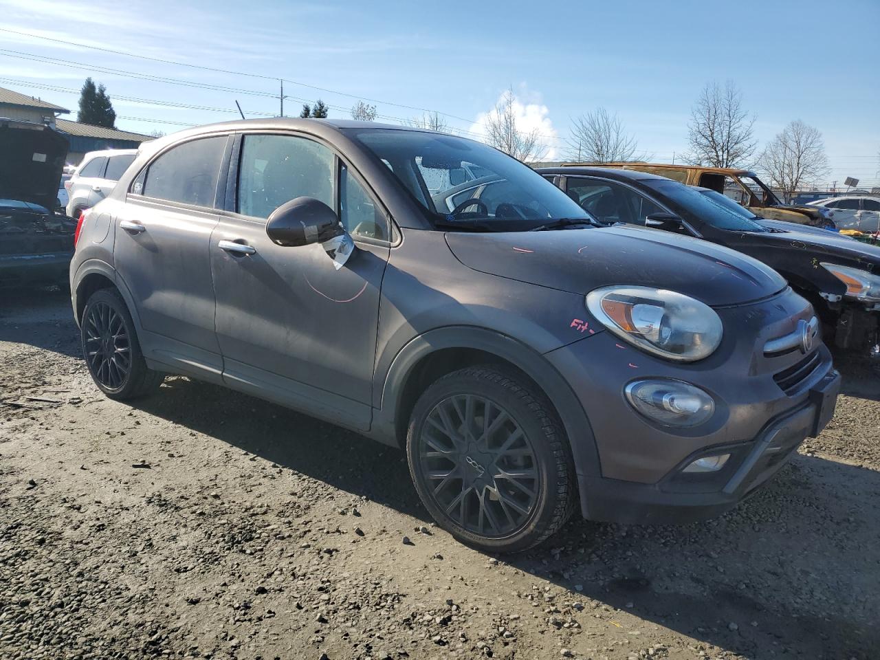 2016 Fiat 500 VIN ZFBCFXCT2GP484218 Copart auction photo, all over damage thumbnail 4