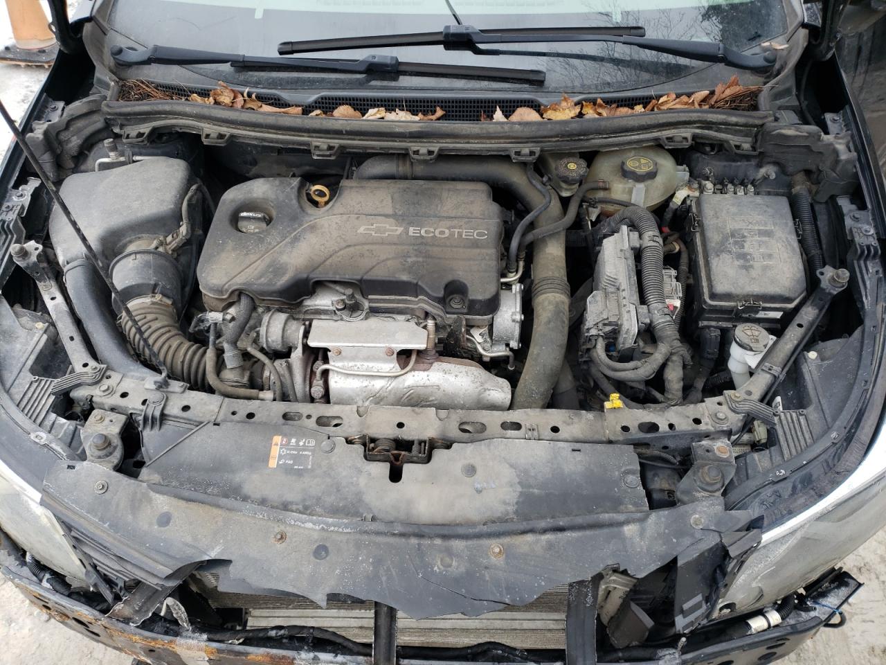 2016 Chevrolet Cruze VIN 1G1BE5SM4G7261035 Copart auction photo, front end / side damage thumbnail 11