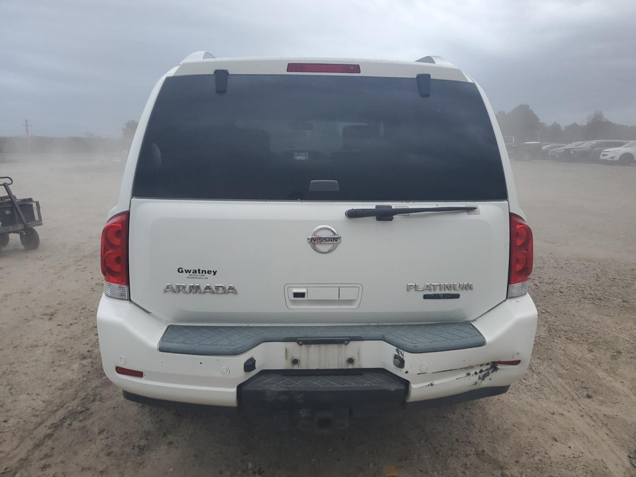 2010 Nissan Armada VIN 5N1BA0NF8AN606813 Copart auction photo, side damage thumbnail 6