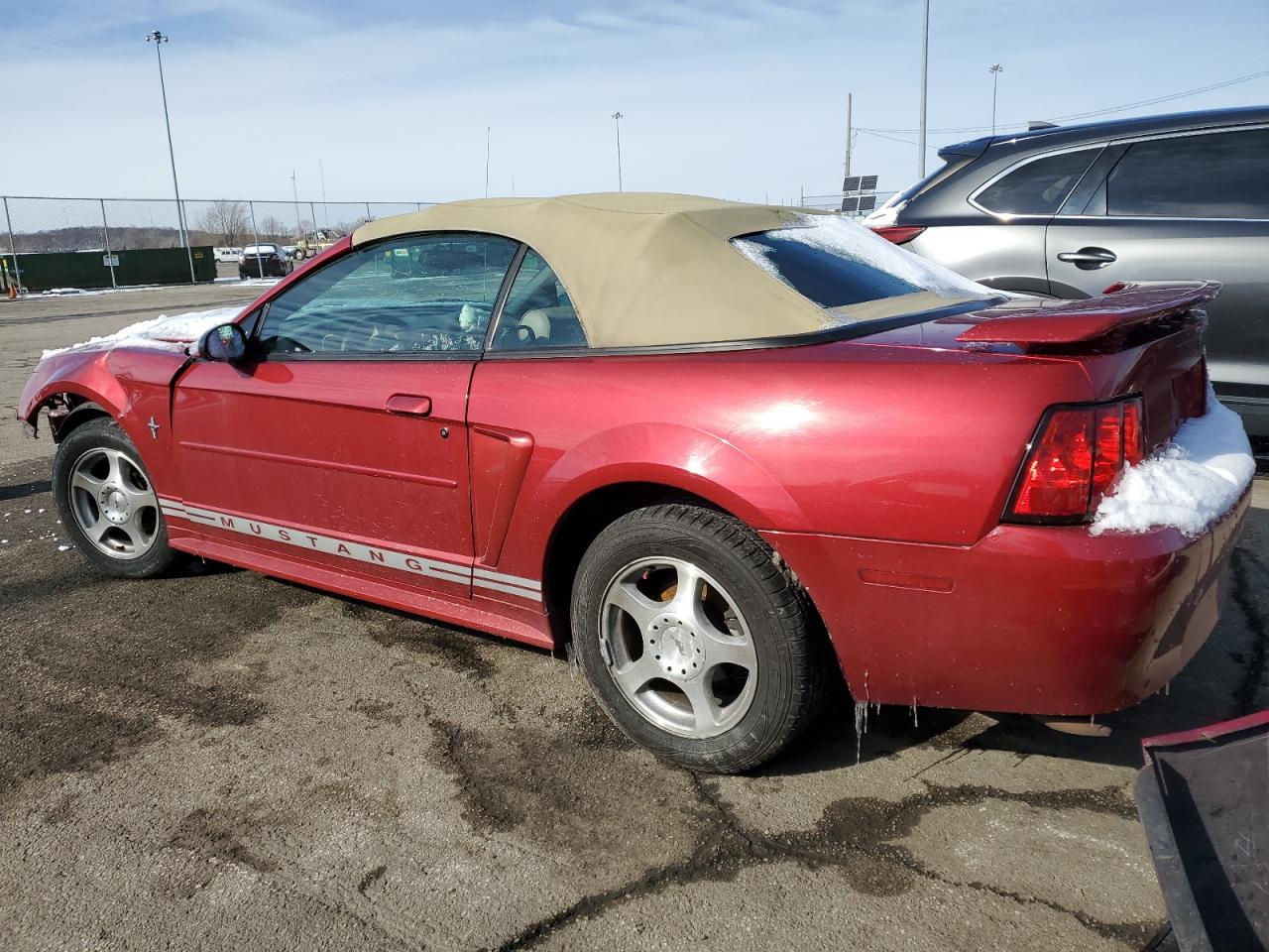 2003 Ford Mustang VIN 1FAFP44433F405416 Copart auction photo, front end / rear end damage thumbnail 2
