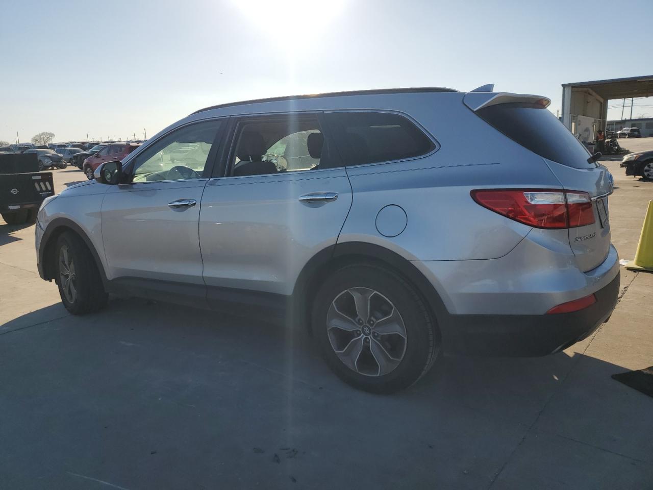 2013 Hyundai Santa Fe VIN KM8SM4HF5DU029226 Copart auction photo, vandalism damage thumbnail 2
