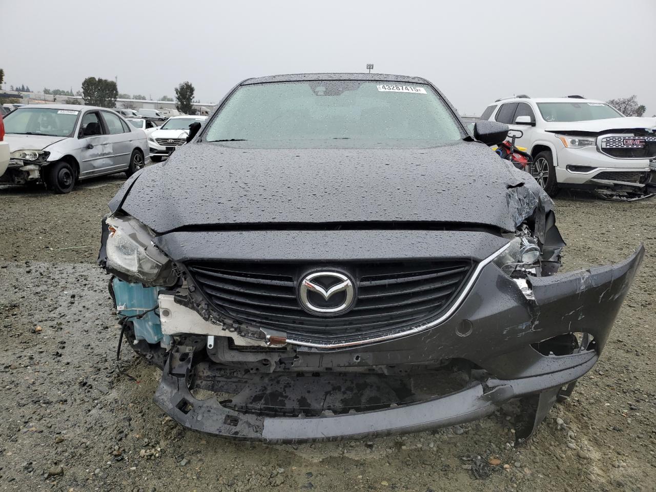 2015 Mazda 6 VIN JM1GJ1T58F1185846 Copart auction photo, all over damage thumbnail 5