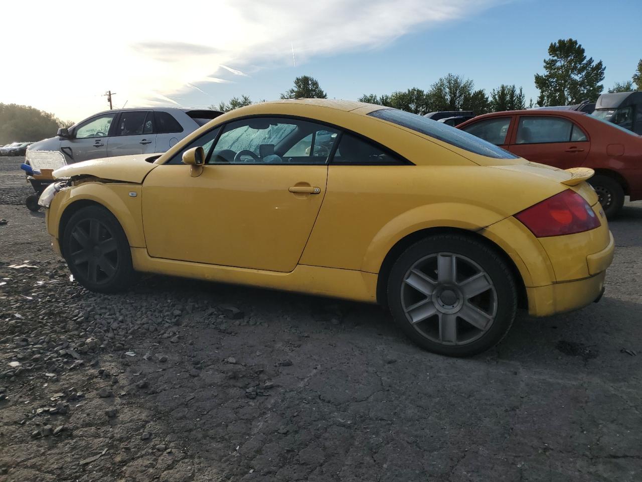 2004 Audi TT VIN TRUSC28N441014615 Copart auction photo, front end / rear end damage thumbnail 2